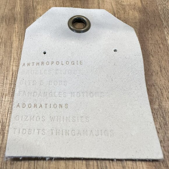 Anthropologie 'Garden Party' Earrings in Black with Gold Accent - Picture 5 of 6